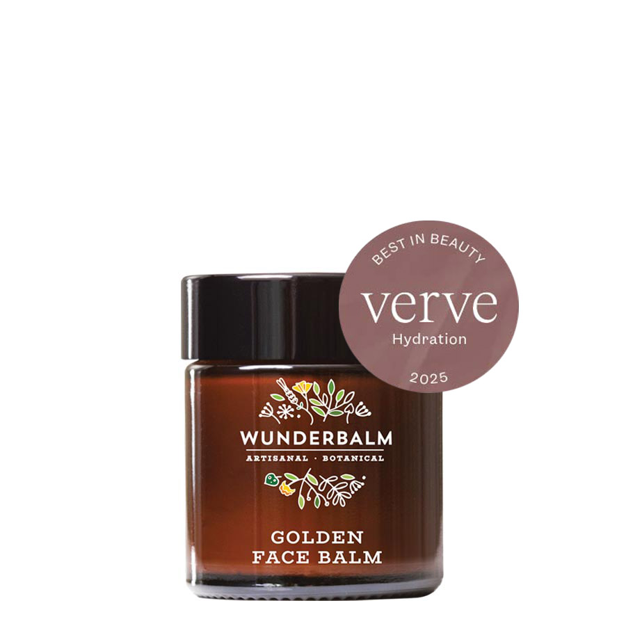 Golden Face Balm with Verve badge